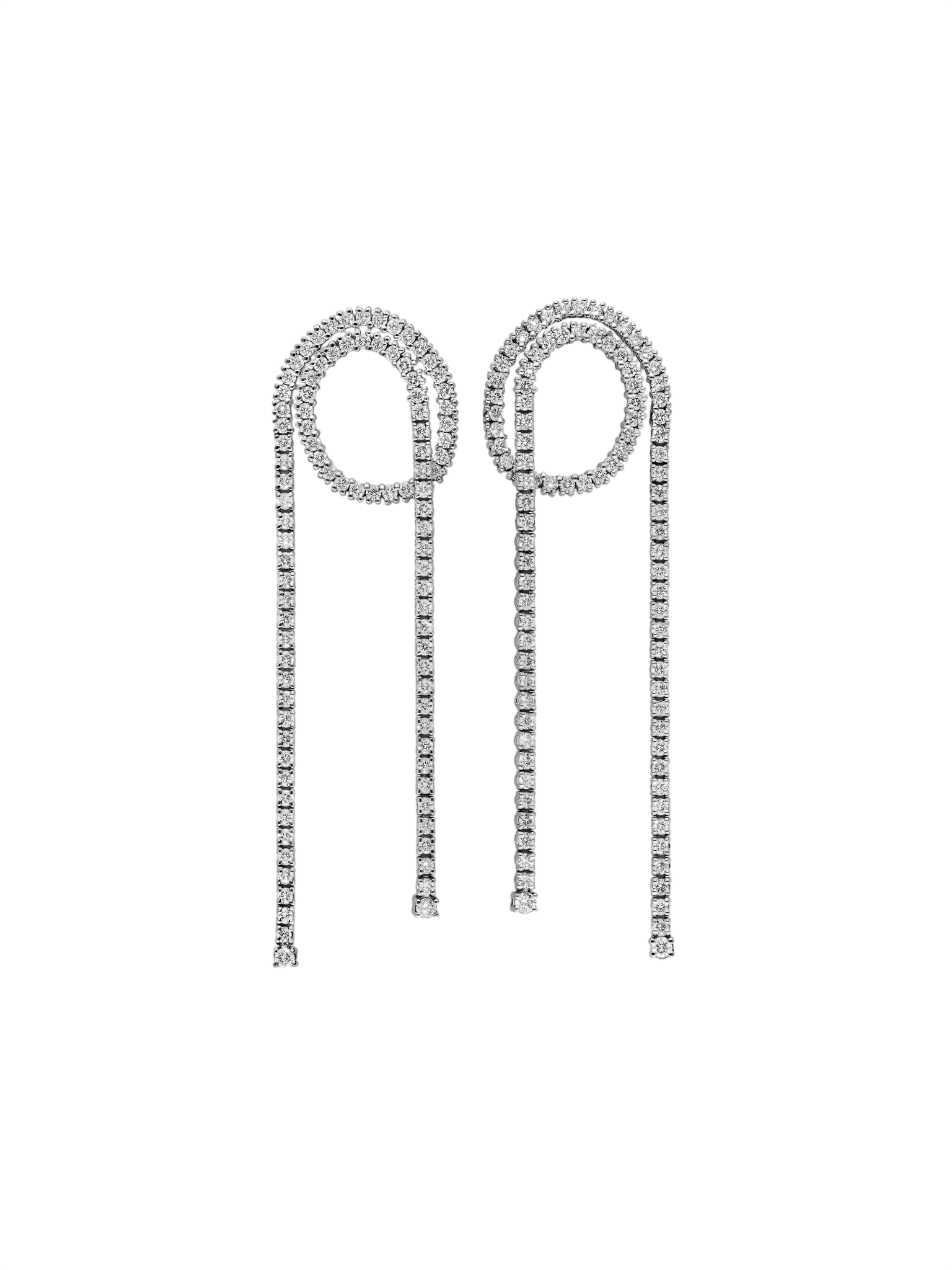 Loop tennis earrings photo